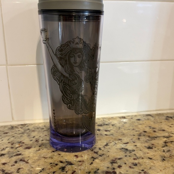 Starbucks Other - Starbucks Siren Coffee Cup Tumbler – Discontinued Design, Smoke Gray